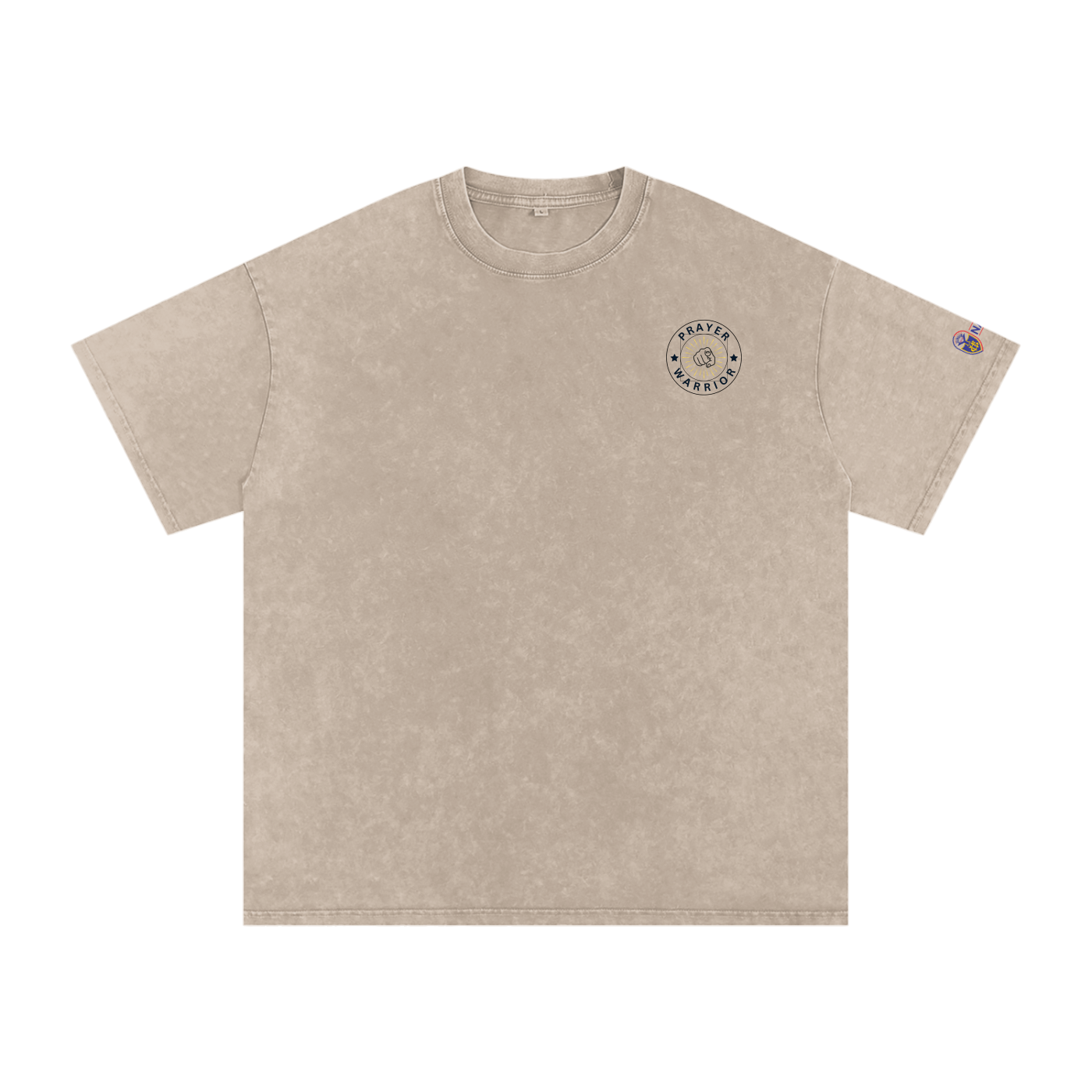 NAGPY Snow Washed Oversized Cotton T-Shirt