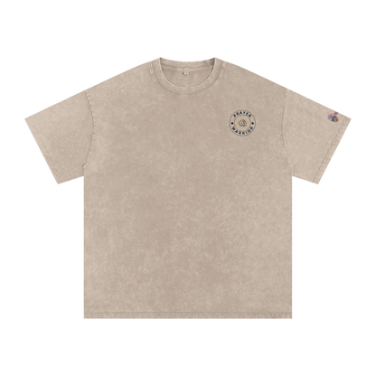 NAGPY Snow Washed Oversized Cotton T-Shirt