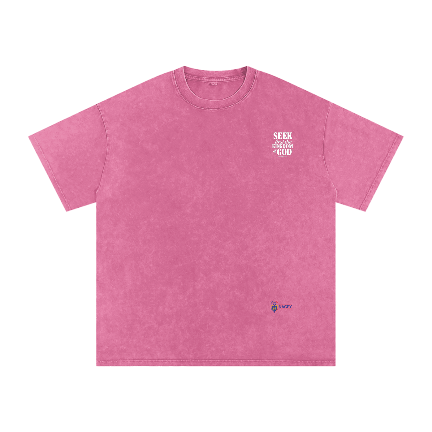 NAGPY Snow Washed Oversized Cotton T-Shirt V1 (TapStitch)