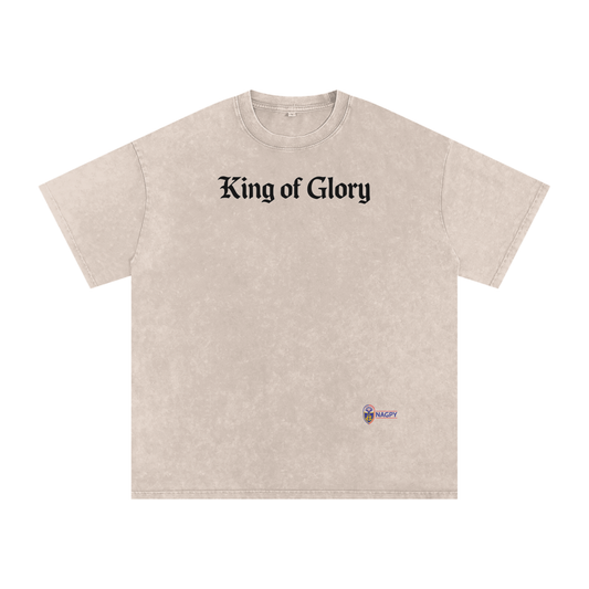 NAGPY Snow Washed Oversized Cotton T-Shirt (TapStitch)