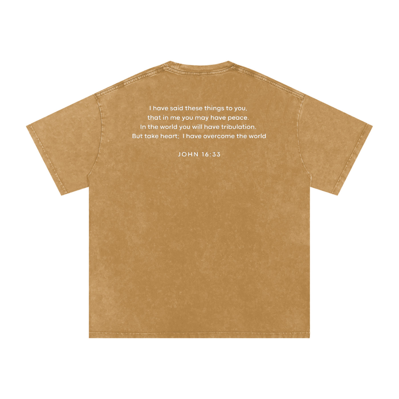 NAGPY Snow Washed Oversized Cotton T-Shirt