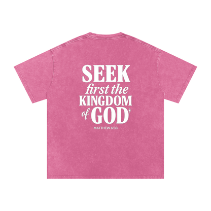 NAGPY Snow Washed Oversized Cotton T-Shirt V1 (TapStitch)