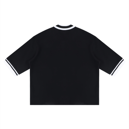 NAGPY Unisex Boxy Heavyweight Baseball Jersey