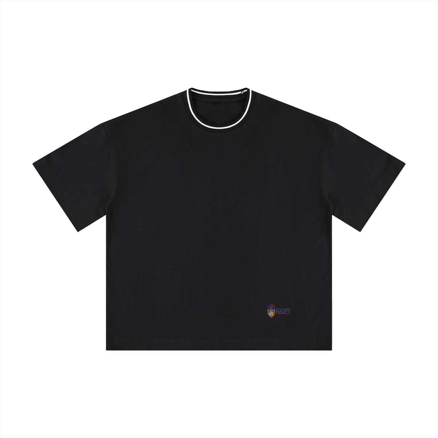 NAGPY Unisex Boxy Ribbed T-Shirt