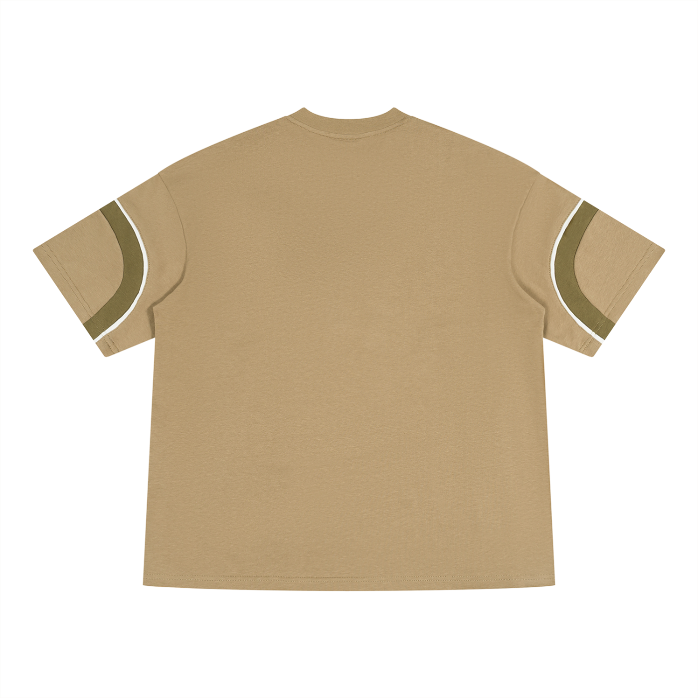 Unisex Color Block V-Neck T-Shirt
