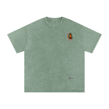 NAGPY Snow Washed Oversized Cotton T-Shirt (TapStitch)