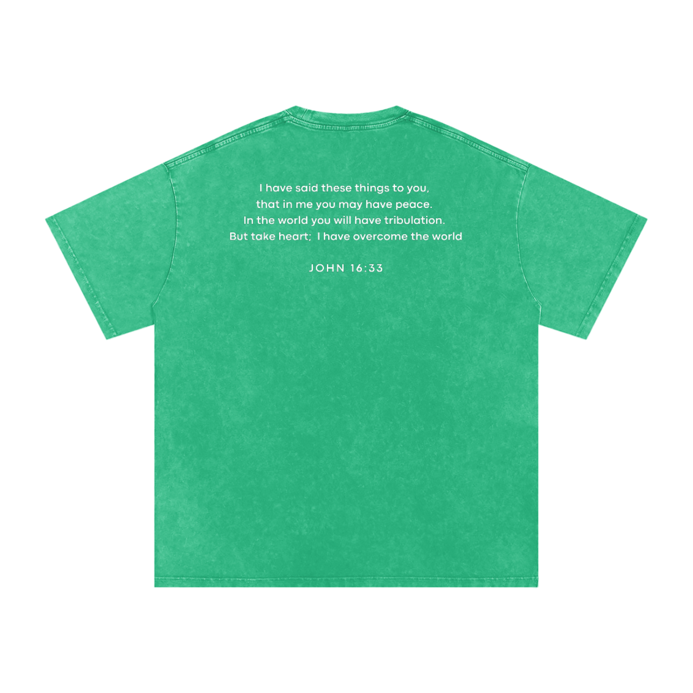 NAGPY Snow Washed Oversized Cotton T-Shirt