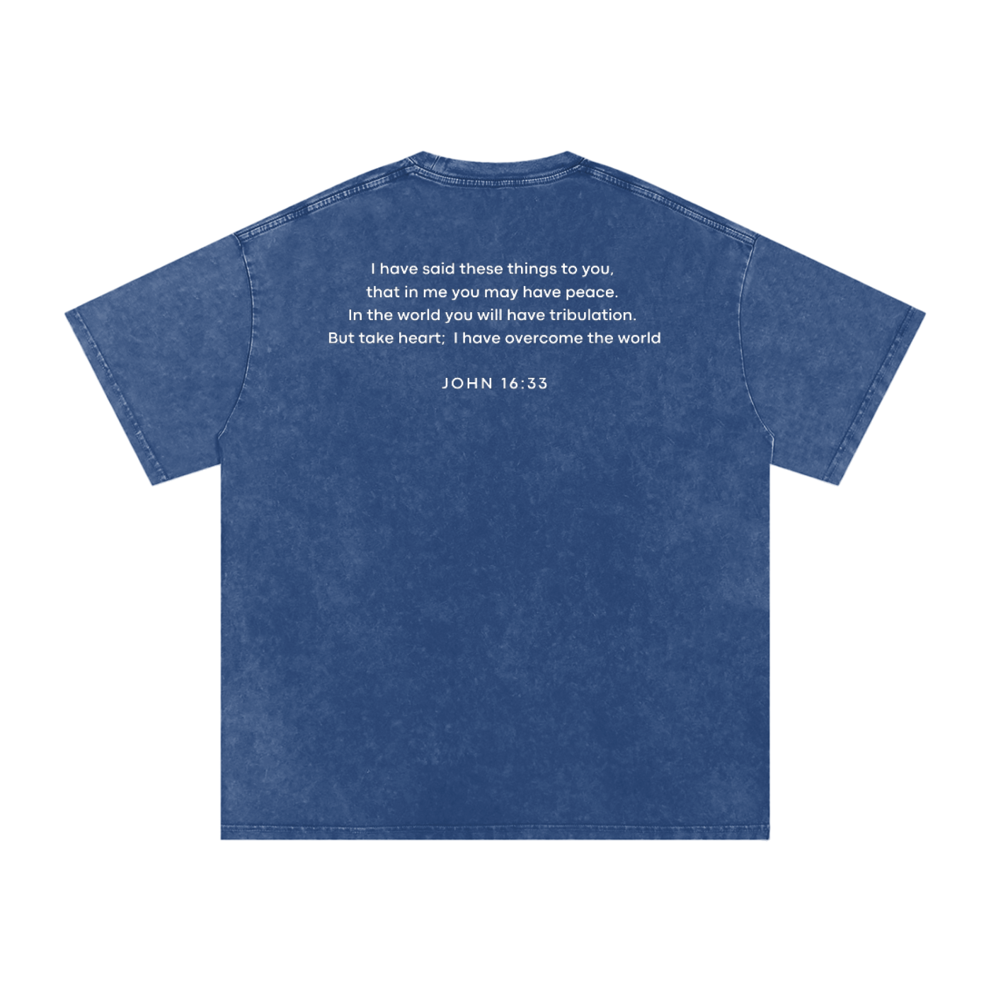 NAGPY Snow Washed Oversized Cotton T-Shirt