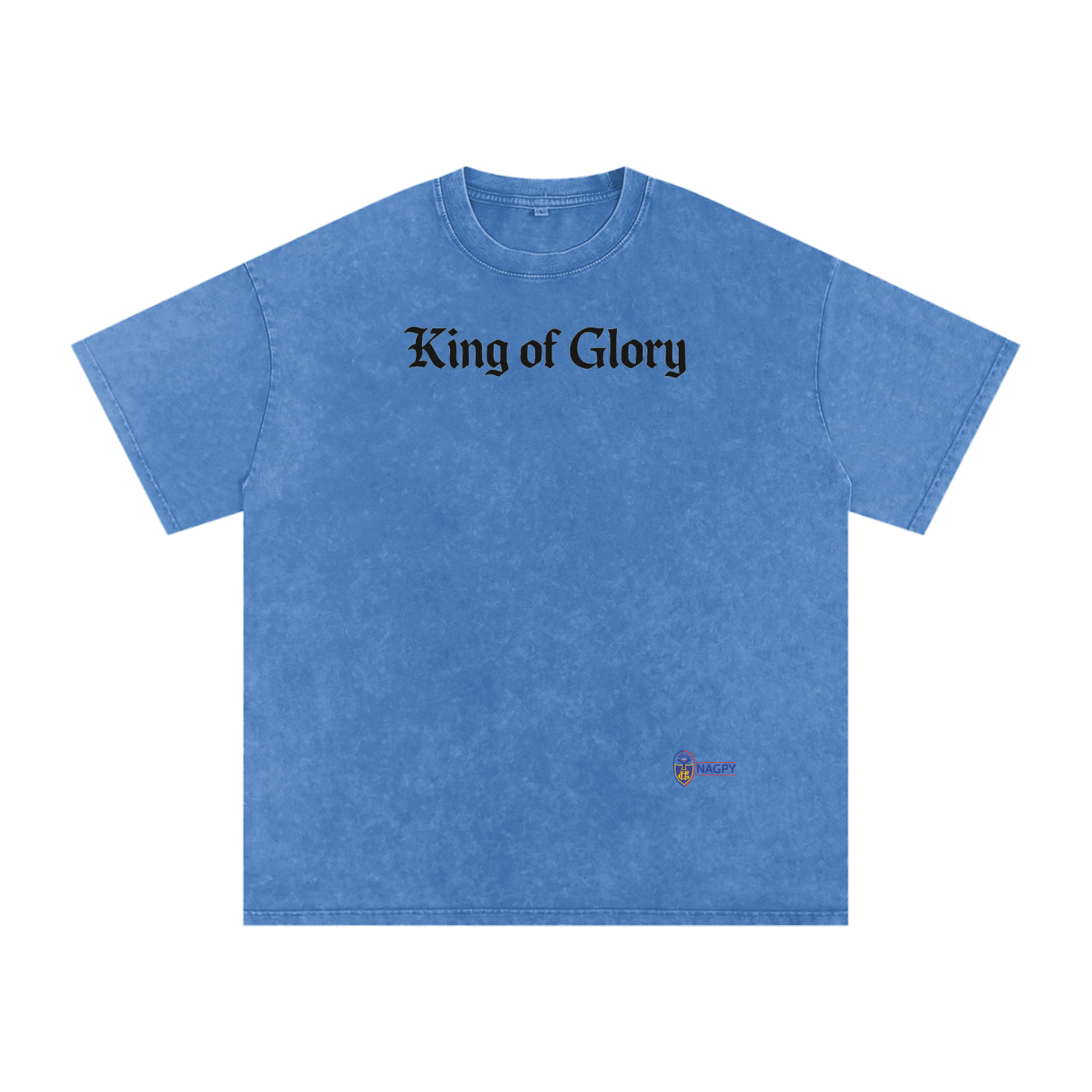 NAGPY Snow Washed Oversized Cotton T-Shirt (TapStitch)