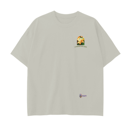 NAGPY Drop Shoulder Cotton T-Shirt (TapStitch)