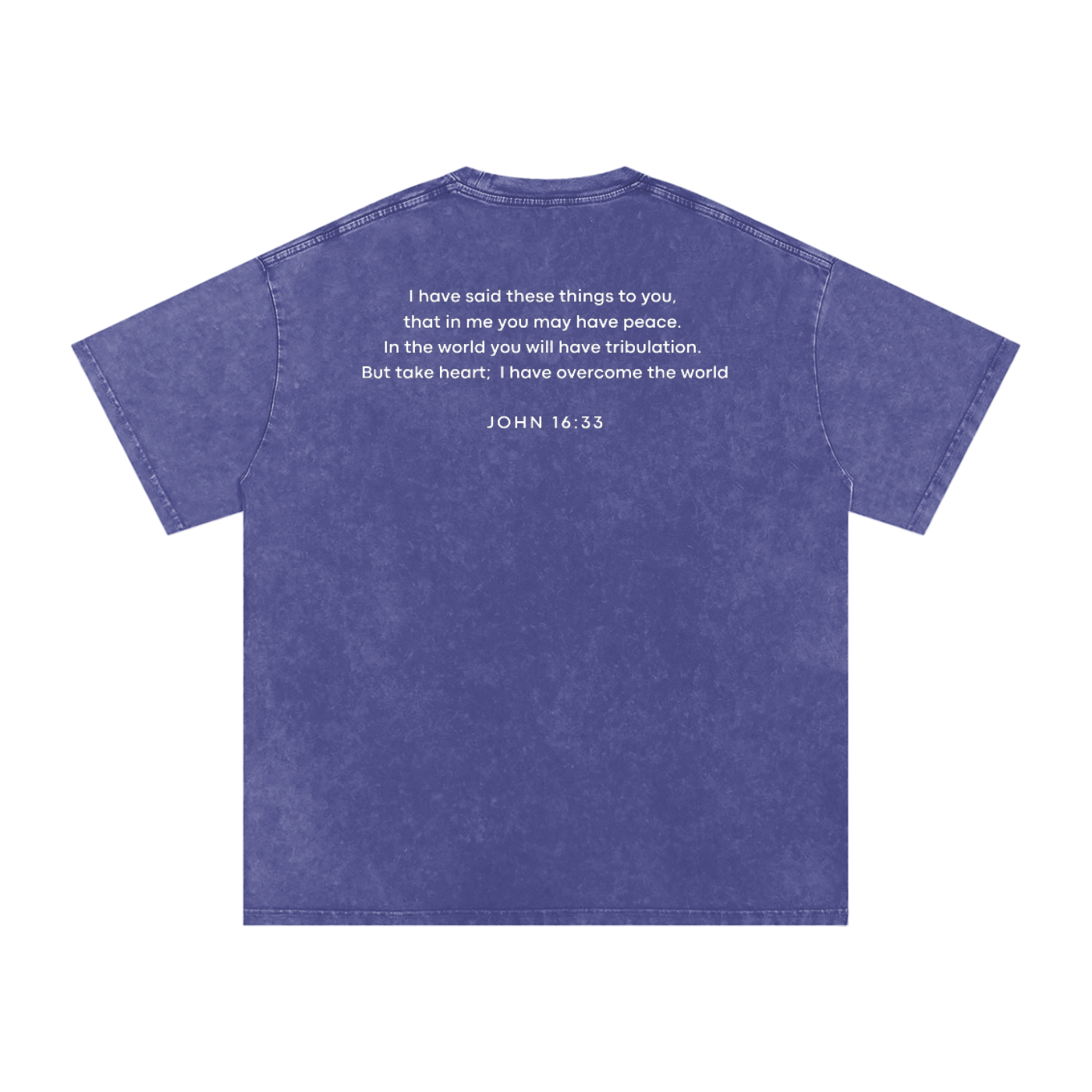 NAGPY Snow Washed Oversized Cotton T-Shirt
