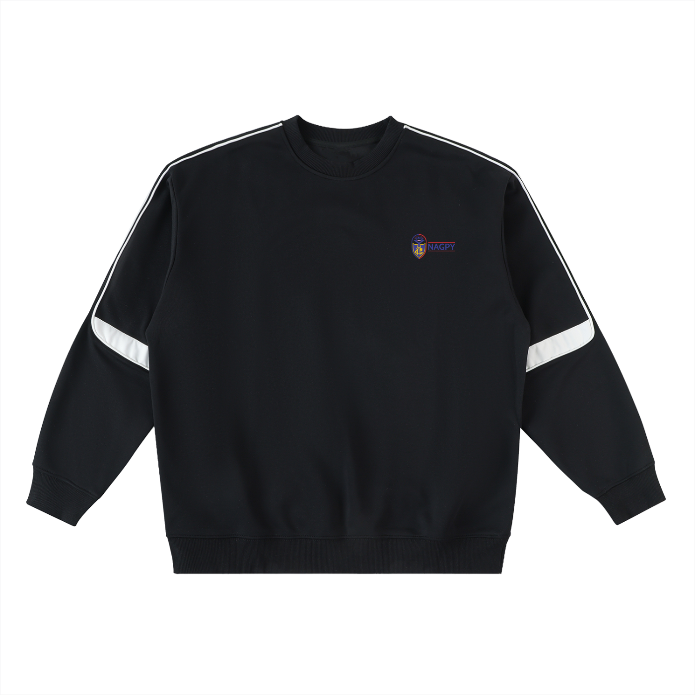 NAGPY Oversized Crewneck Taped Sweatshirt (TapStitch)