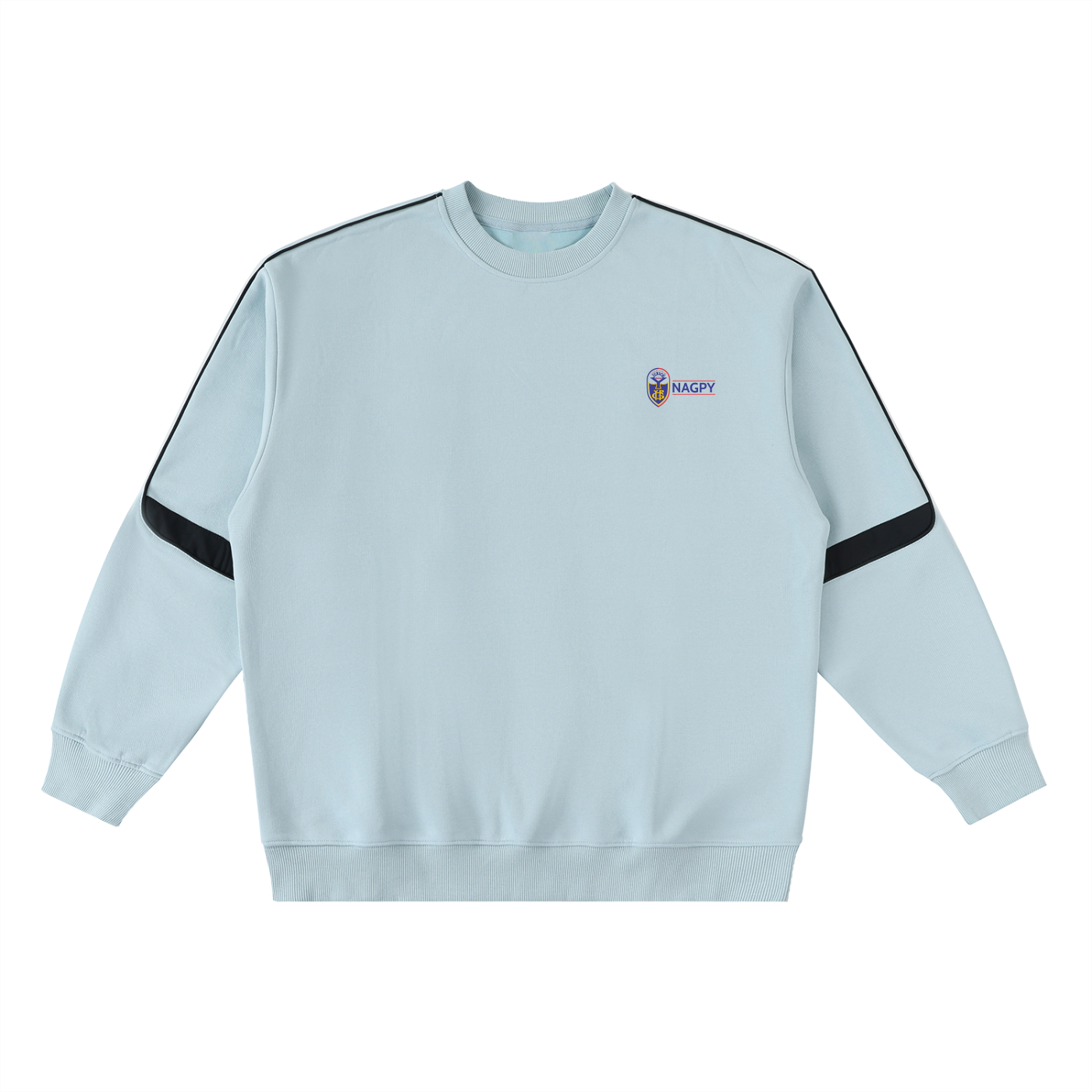 NAGPY Oversized Crewneck Taped Sweatshirt (TapStitch)