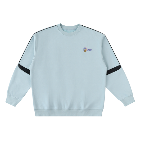 NAGPY Oversized Crewneck Taped Sweatshirt (TapStitch)