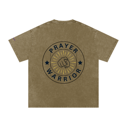 NAGPY Snow Washed Oversized Cotton T-Shirt