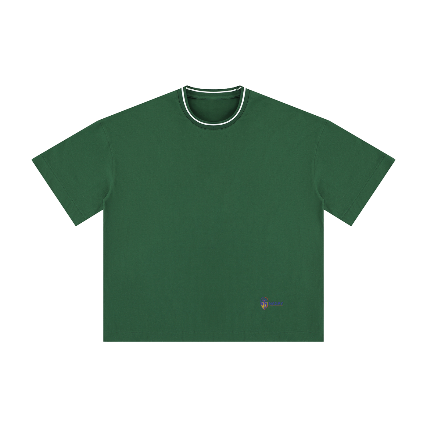NAGPY Unisex Boxy Ribbed T-Shirt