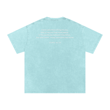 NAGPY Snow Washed Oversized Cotton T-Shirt