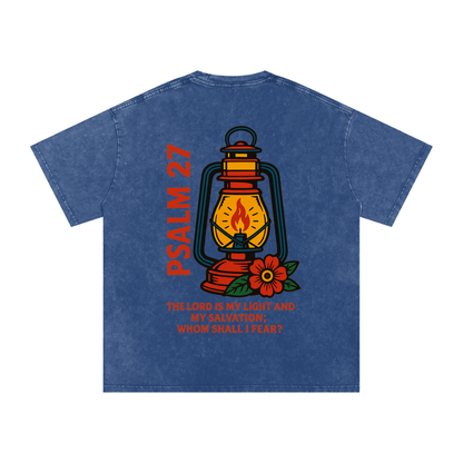 NAGPY Snow Washed Oversized Cotton T-Shirt (TapStitch)