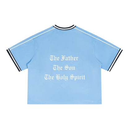 NAGPY Unisex Boxy V-Neck Soccer Jersey