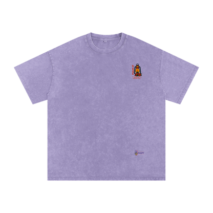 NAGPY Snow Washed Oversized Cotton T-Shirt (TapStitch)