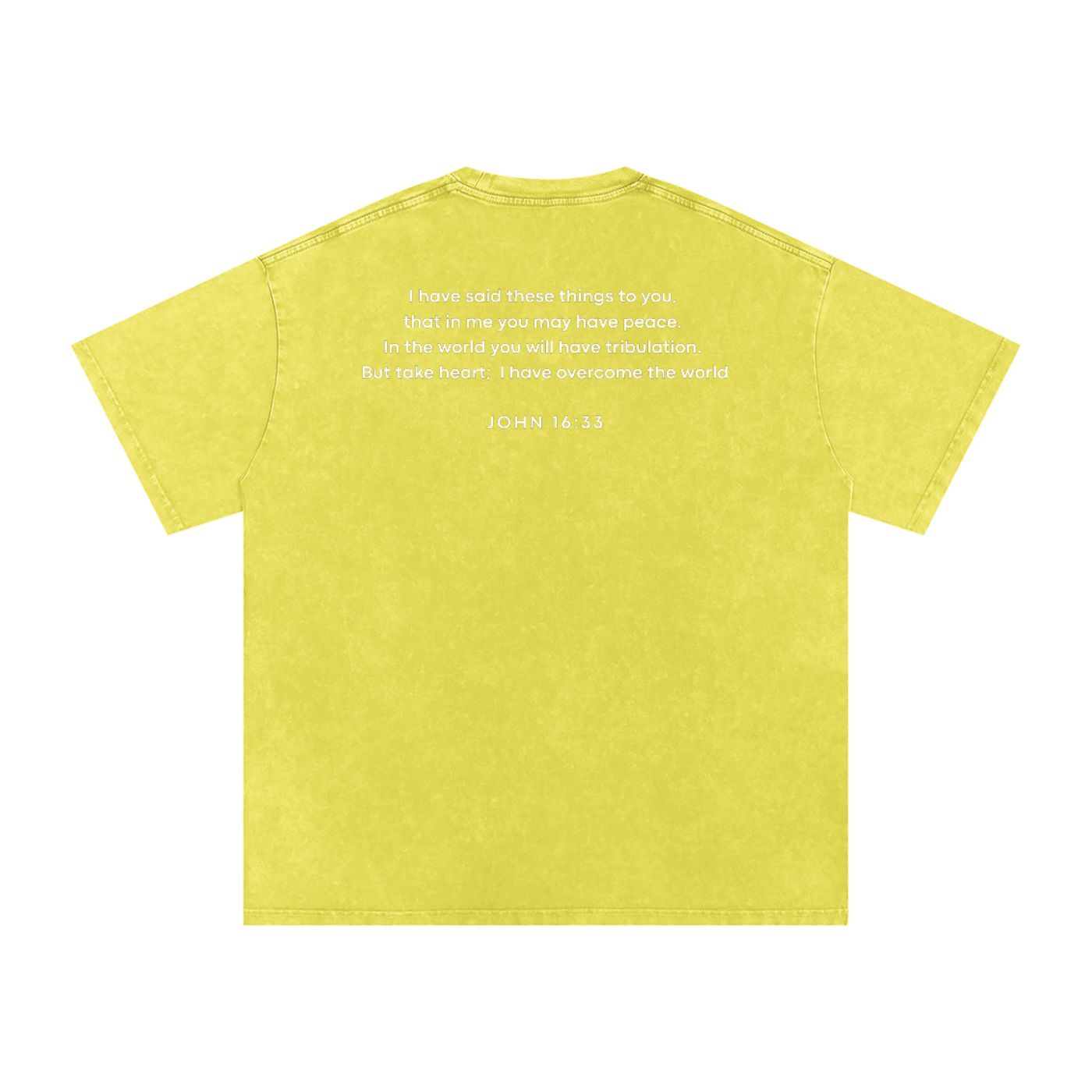 NAGPY Snow Washed Oversized Cotton T-Shirt
