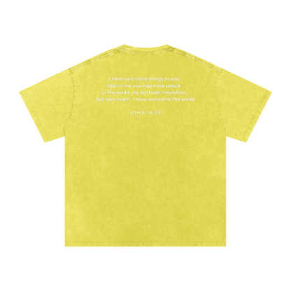 NAGPY Snow Washed Oversized Cotton T-Shirt