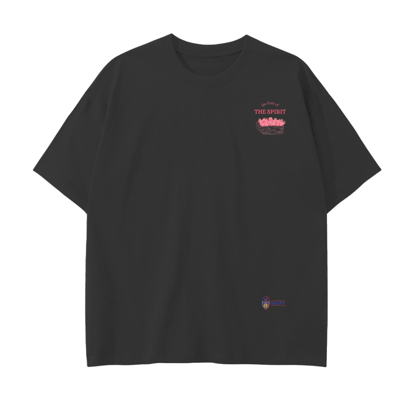 NAGPY Drop Shoulder Cotton T-Shirt (TapStitch)
