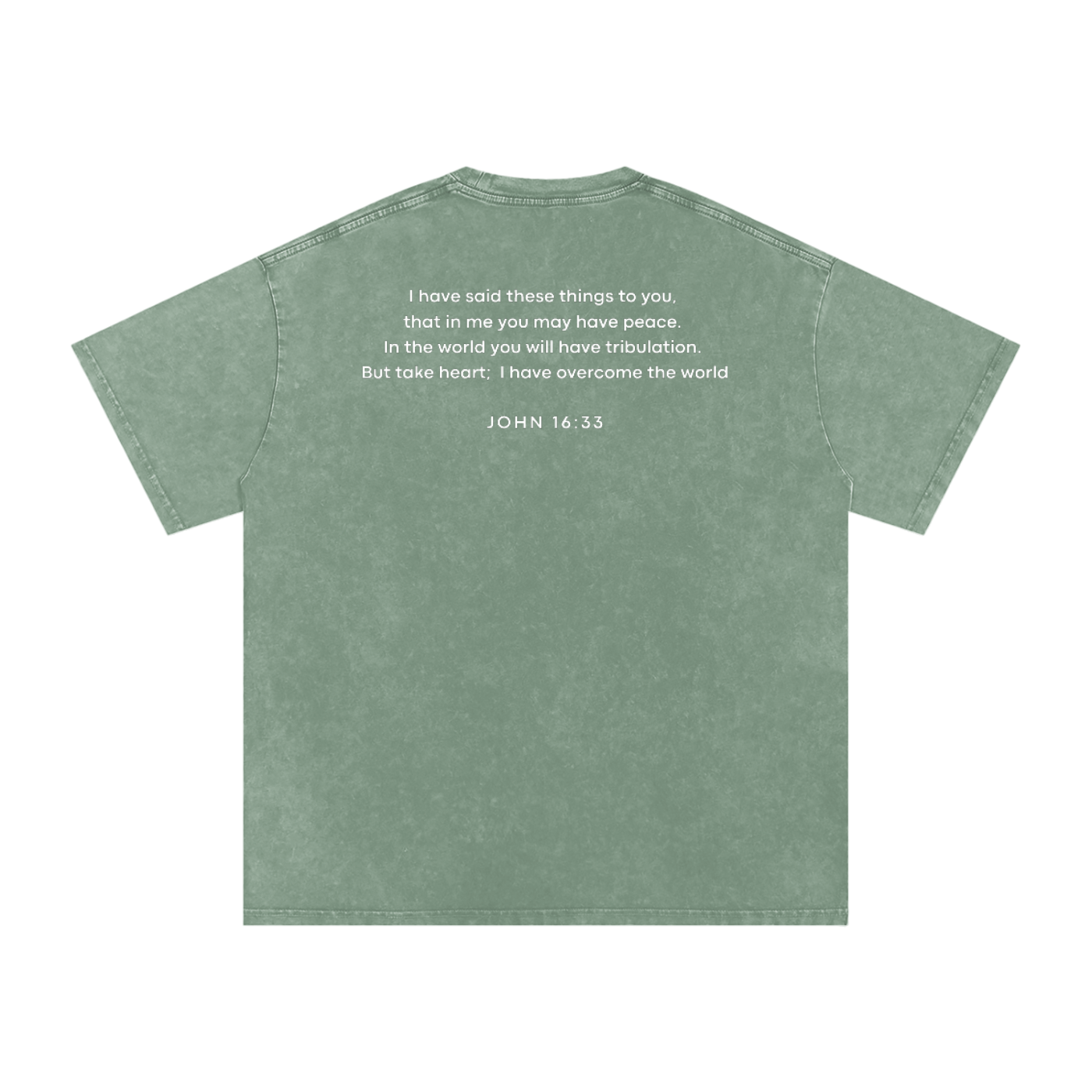 NAGPY Snow Washed Oversized Cotton T-Shirt