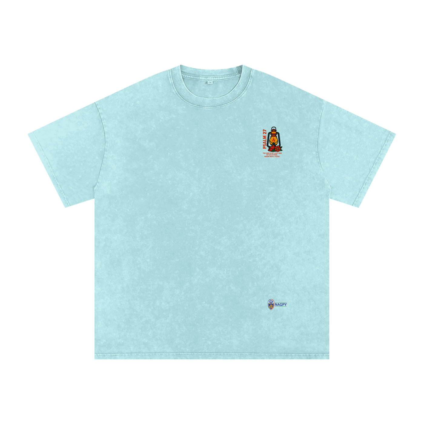 NAGPY Snow Washed Oversized Cotton T-Shirt (TapStitch)