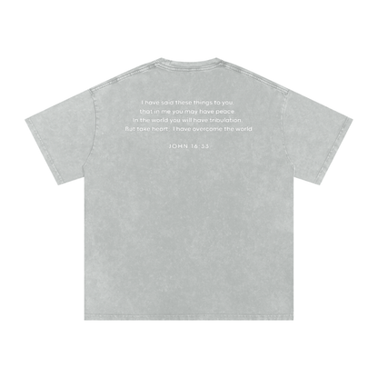 NAGPY Snow Washed Oversized Cotton T-Shirt